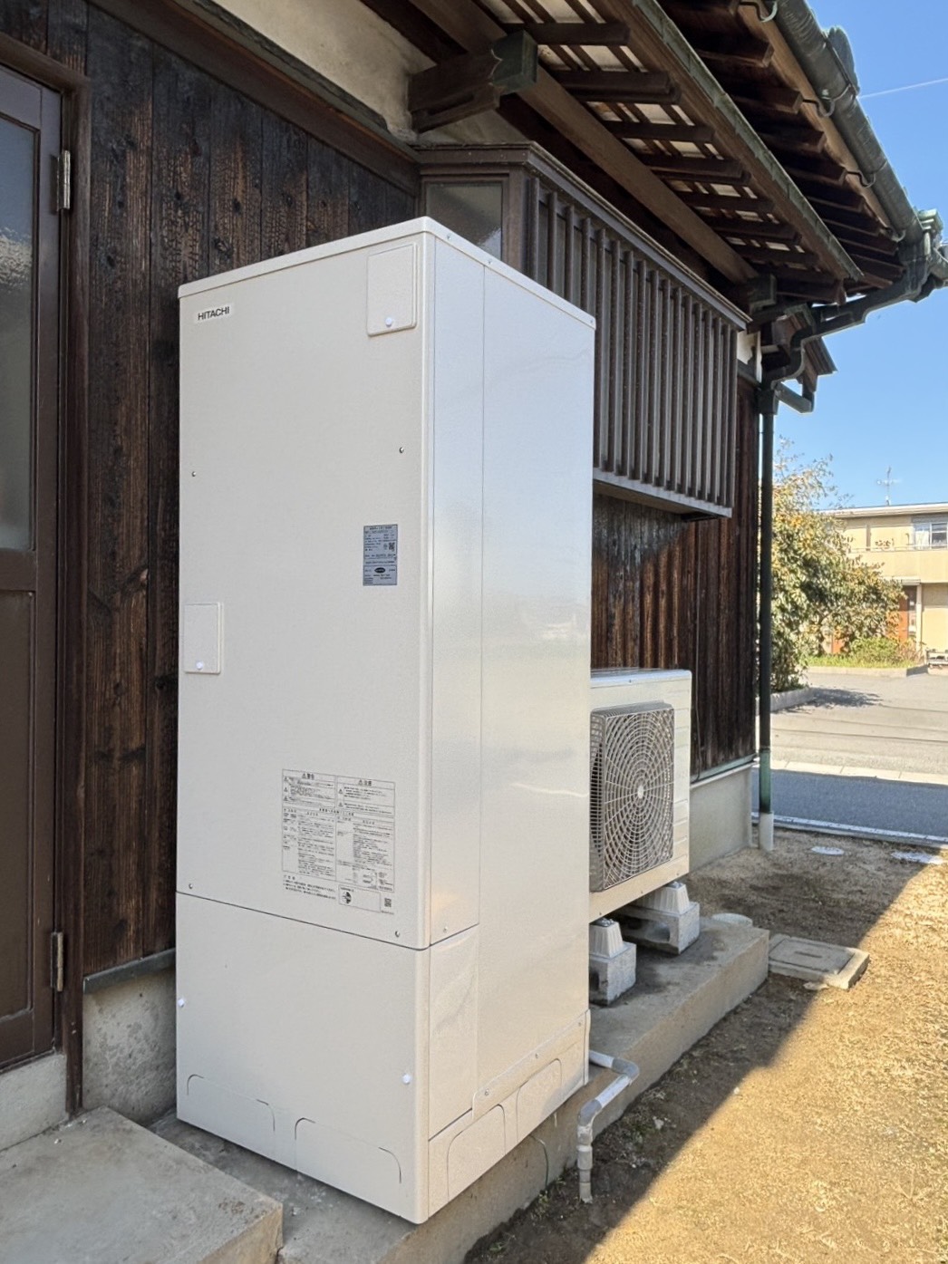 兵庫県揖保郡の日立エコキュート交換