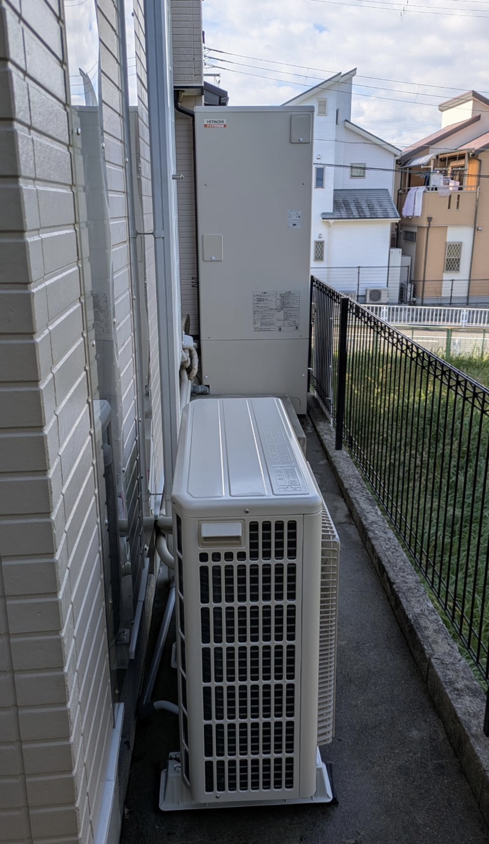 大阪府枚方市の日立エコキュート交換