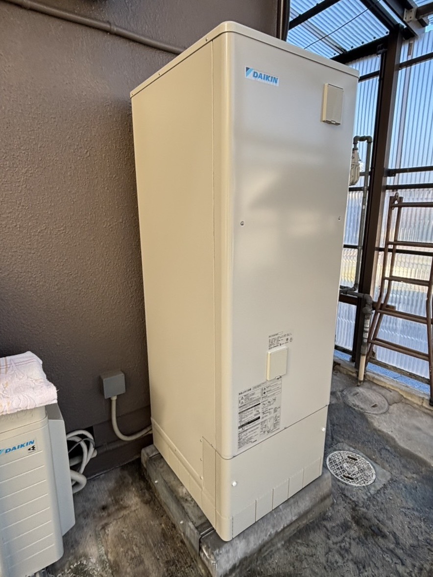 奈良県生駒郡のダイキンエコキュート交換