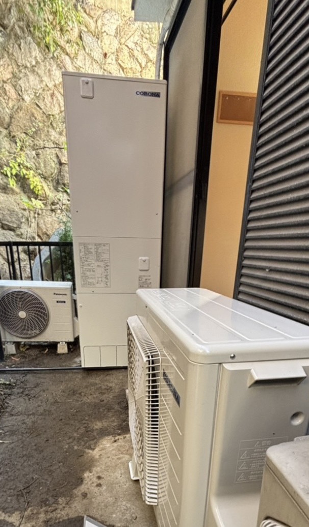 大阪府八尾市のコロナエコキュート交換