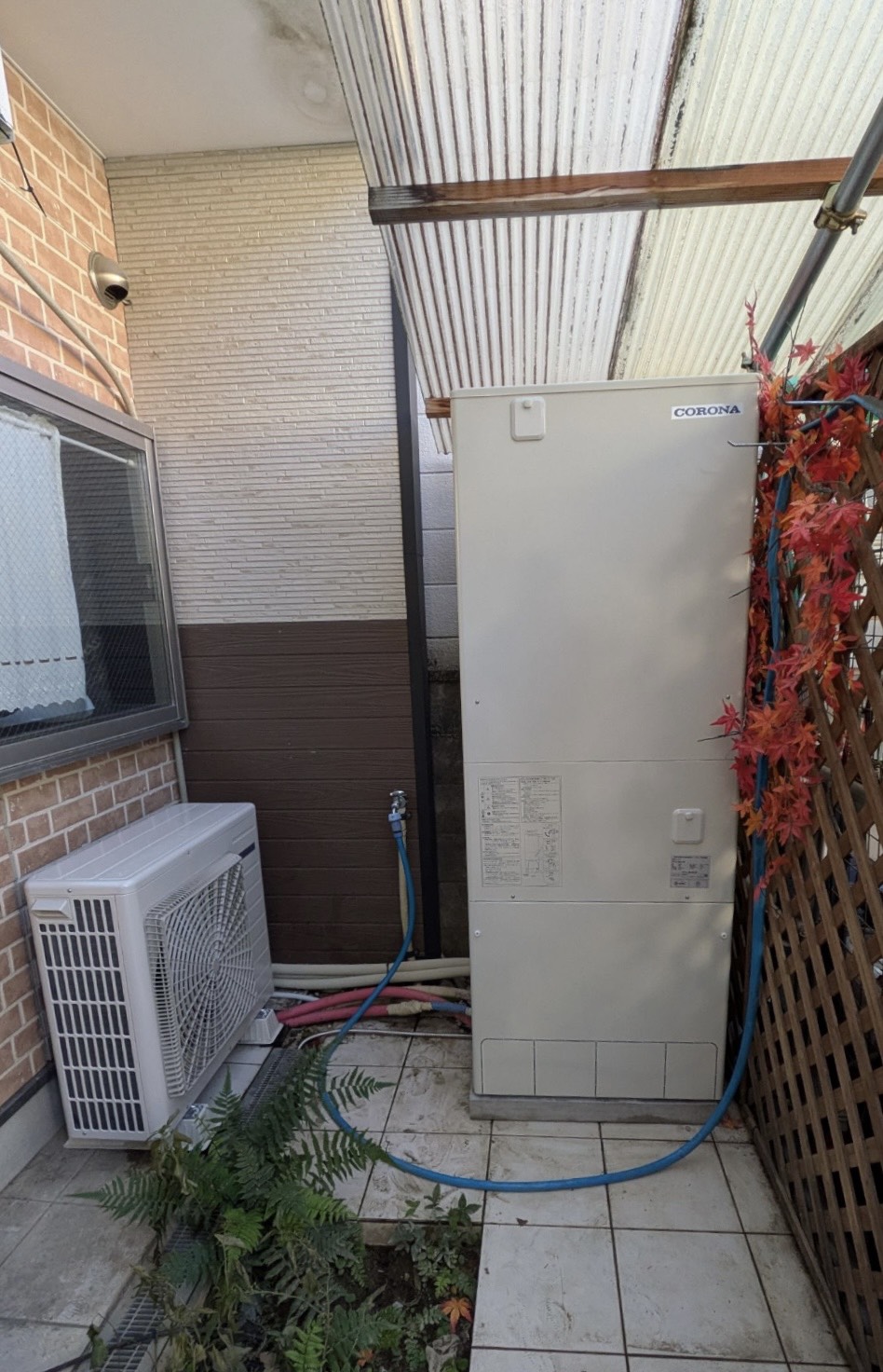 京都府京都市のコロナエコキュート交換