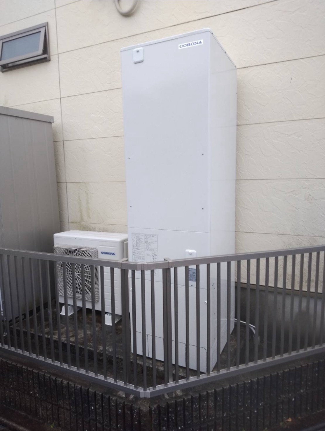 和歌山県和歌山市のコロナエコキュート交換