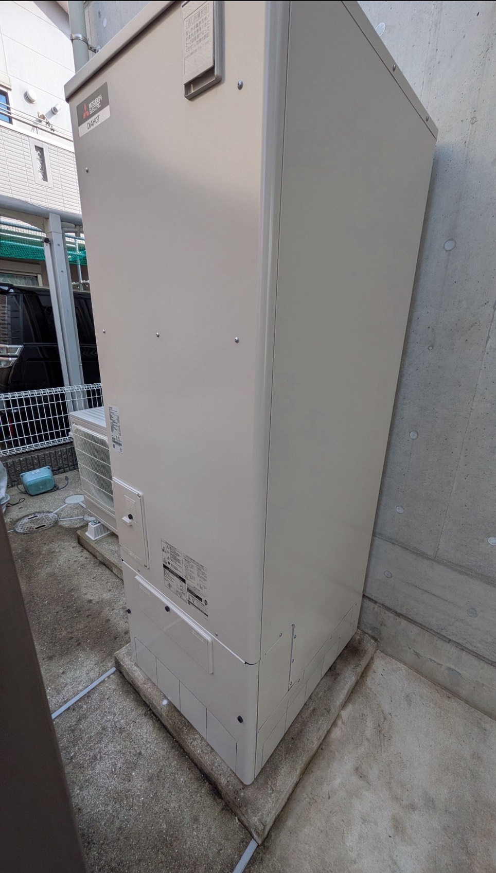 和歌山県岩出市の三菱エコキュート交換