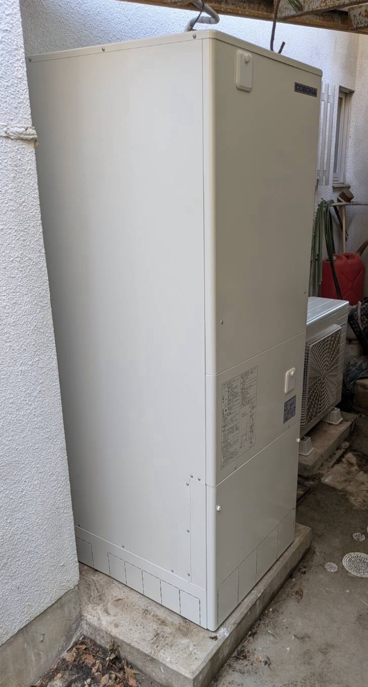 和歌山県海南市のコロナエコキュート交換