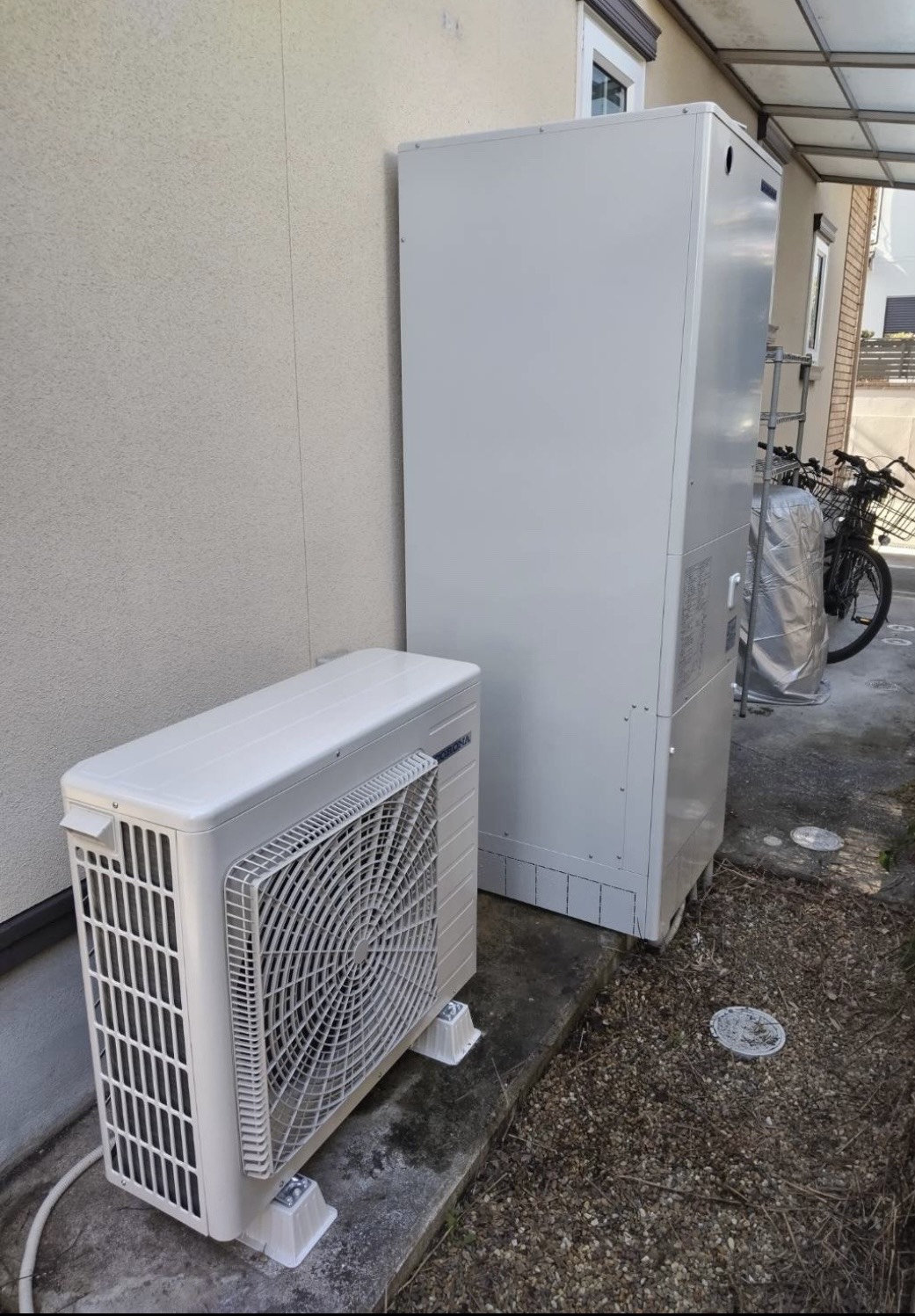 大阪府堺市のコロナエコキュート交換