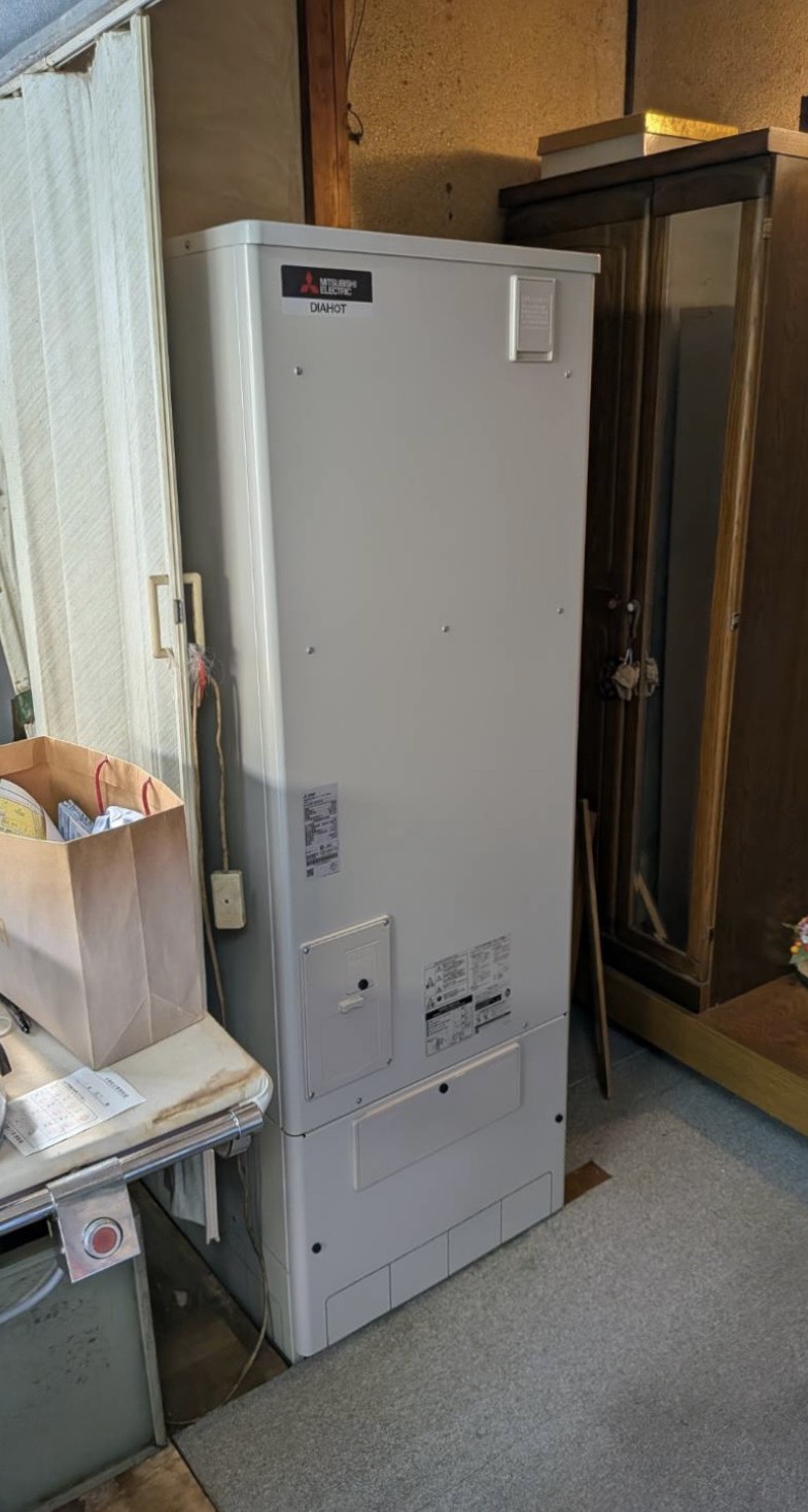 大阪府守口市の三菱エコキュート交換