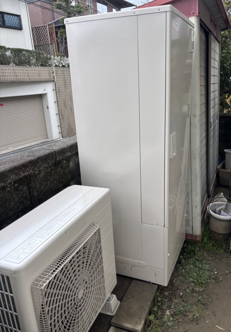 大阪府枚方市の日立エコキュート交換