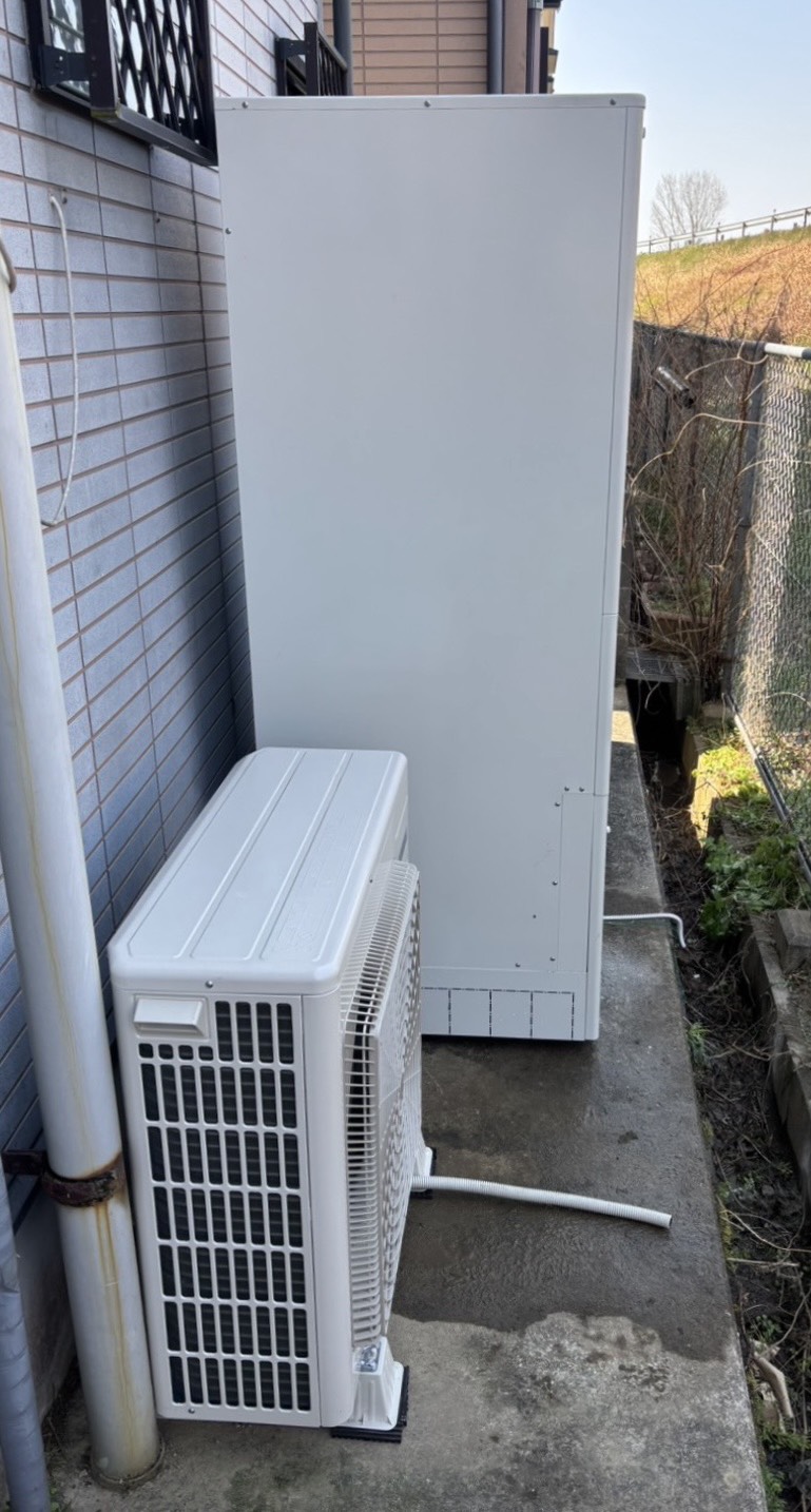 和歌山県和歌山市のコロナエコキュート交換