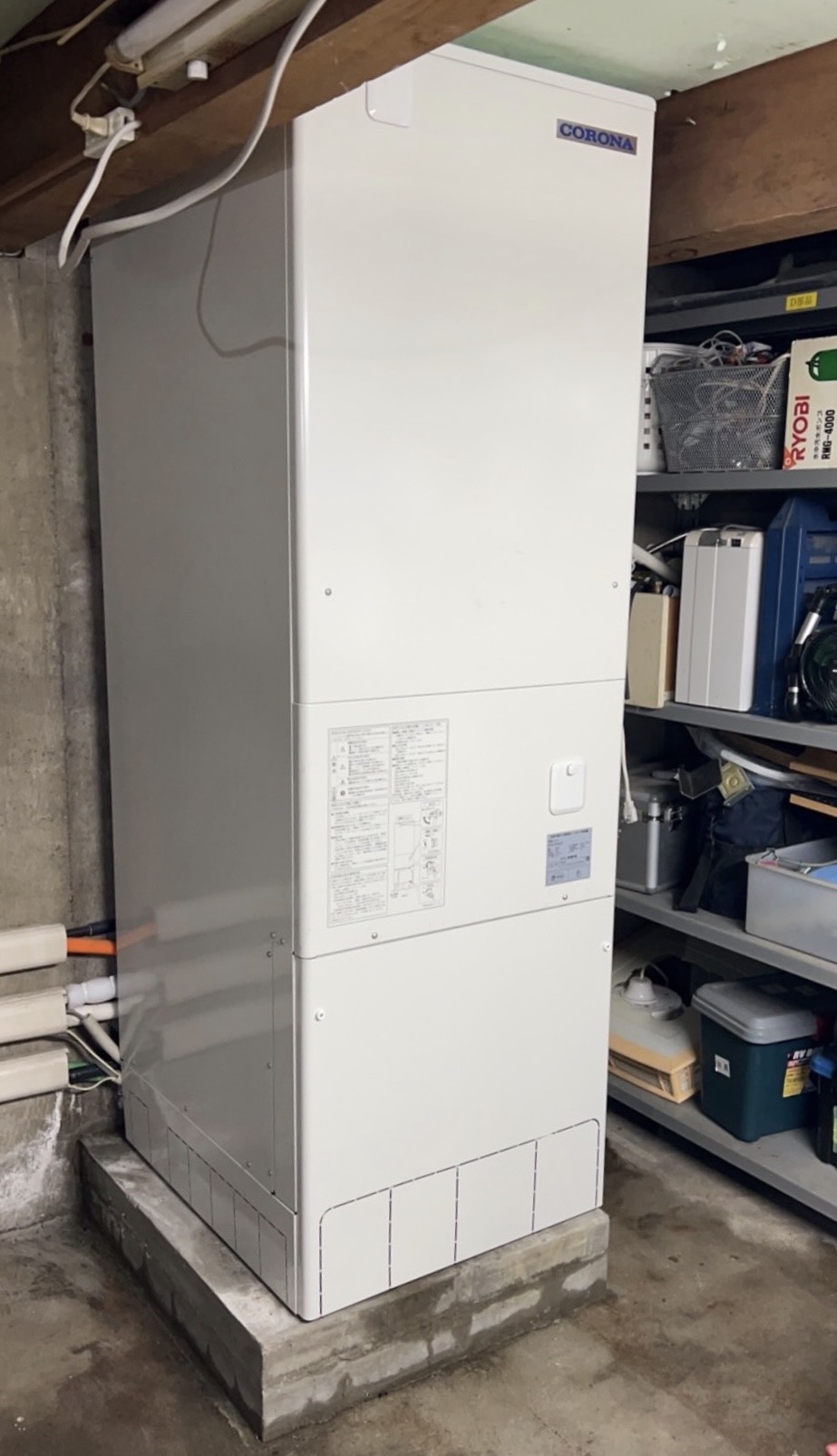 大阪府摂津市のコロナエコキュート交換