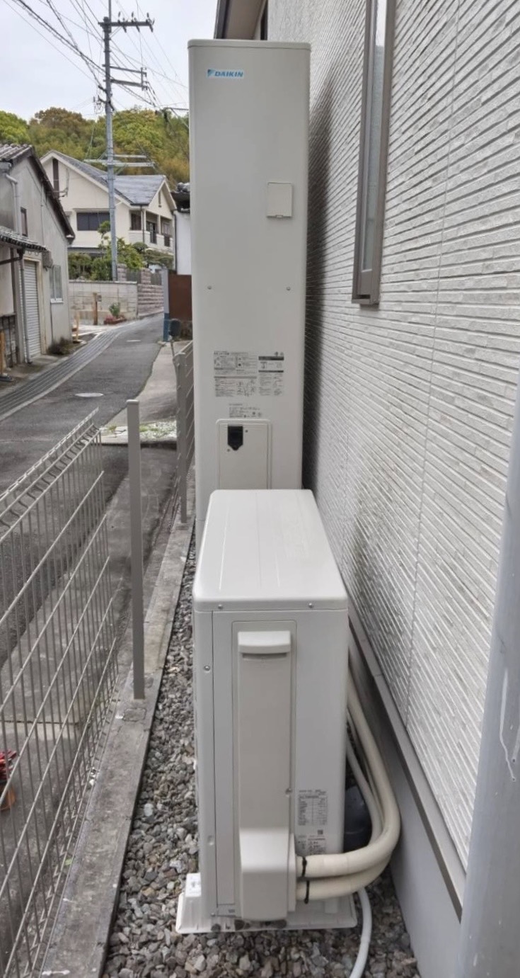 大阪府和泉市のダイキンエコキュート交換