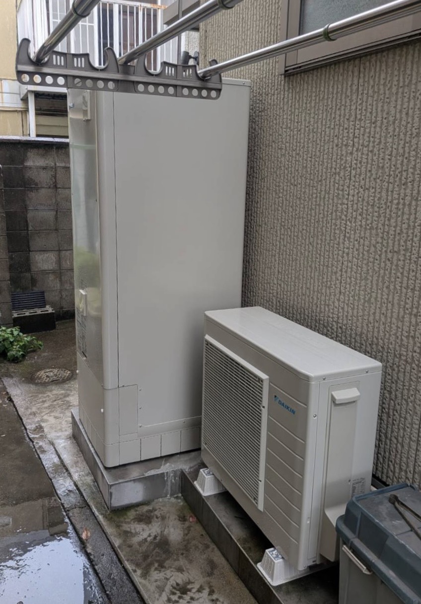 大阪府堺市のダイキンエコキュート交換