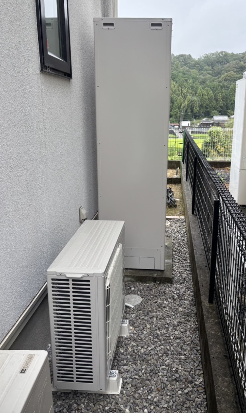 和歌山県橋本市の三菱エコキュート交換