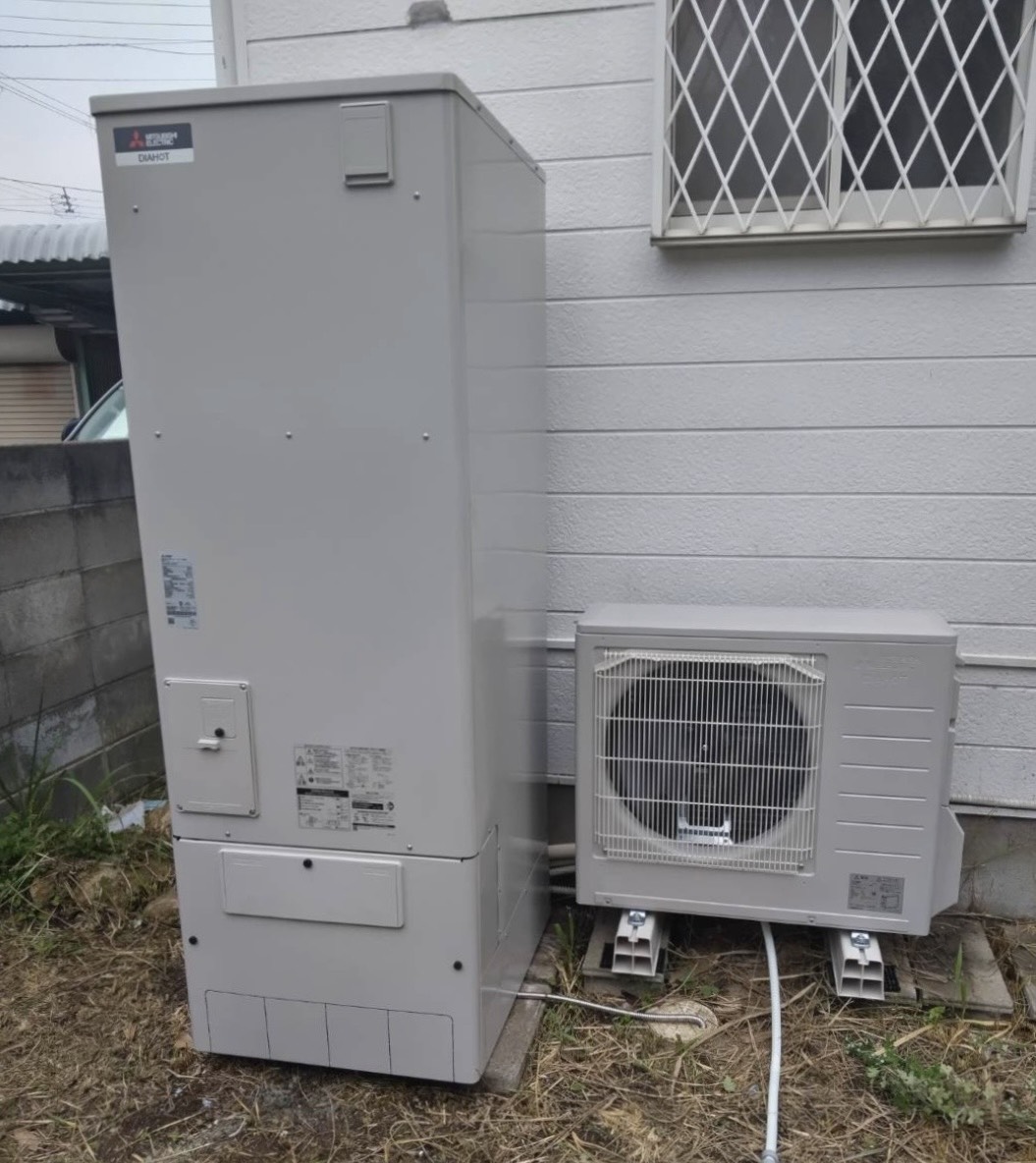 兵庫県加古郡の三菱エコキュート交換